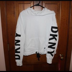 A DKNY sweatshirt